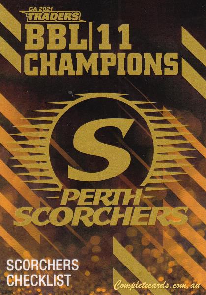 2021-22 TLA Traders Cricket Australia - BBL Champions