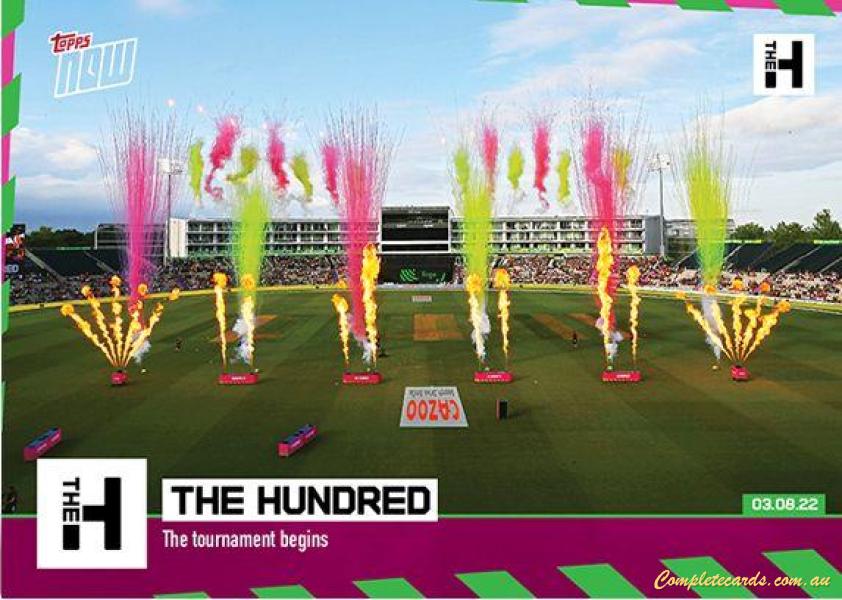 2022 Topps Now The Hundred
