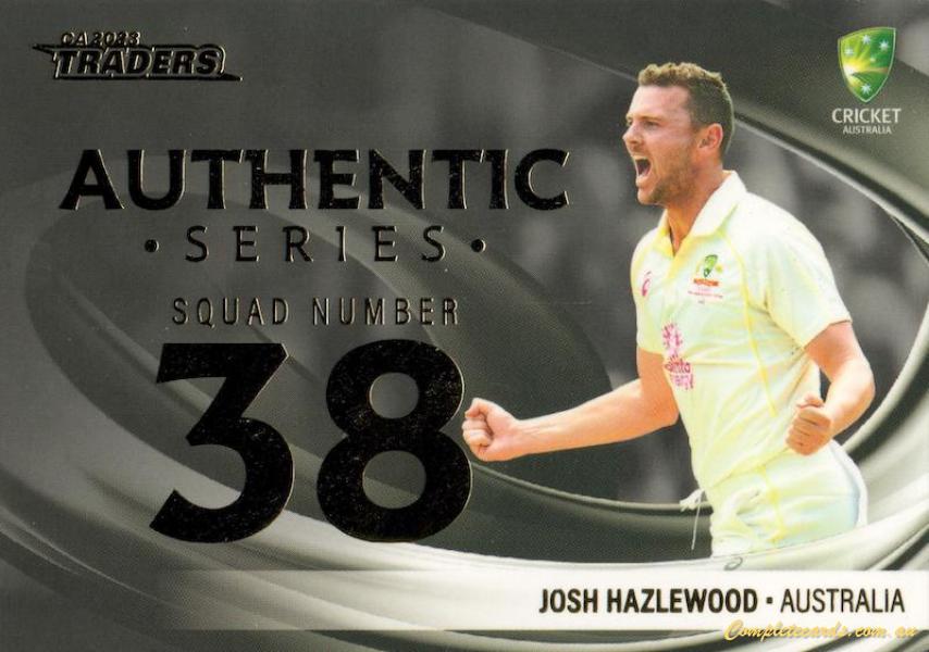 2023-24 TLA Traders Cricket Australia Luxe - Authentics Number