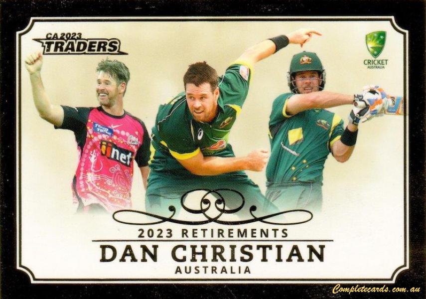 2023-24 TLA Traders Cricket Australia Luxe - Retirements