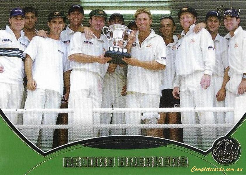 2002 Topps ACB Gold - Record Breakers 