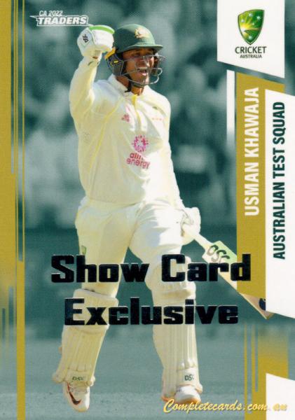 2022-23 TLA Traders Cricket Australia - Show Cards