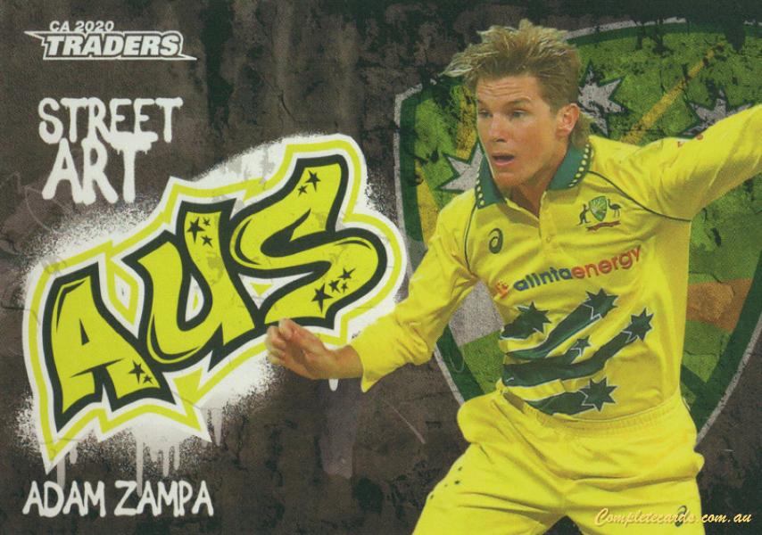 2020-21 TLA Cricket Traders - Street Art Black 