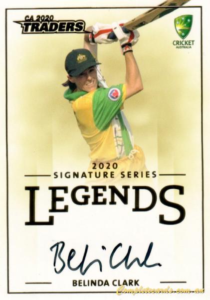 2020-21 TLA Cricket Traders - Legends Signatures 