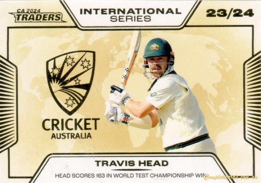 2024-25 TGI Traders Cricket Australia Luxe - International Series Gold