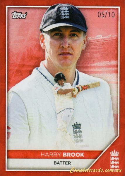 2024 Topps England Cricket Set - Best of Test - /10