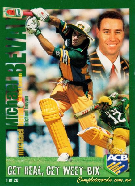 2000-01 Get Real, Get Weet-Bix Cricket