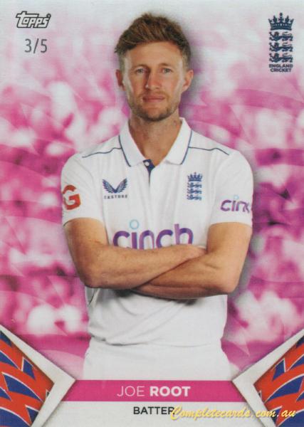 2024 Topps England Cricket Set - Base - /5