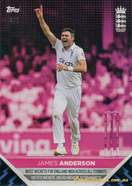 2024 Topps England Cricket Set - Accolades - /5