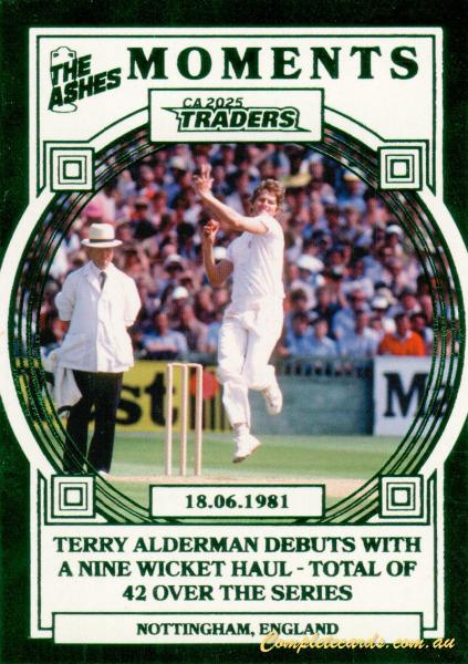 2025-26 TGI Traders Cricket Australia Luxe - Ashes Moments