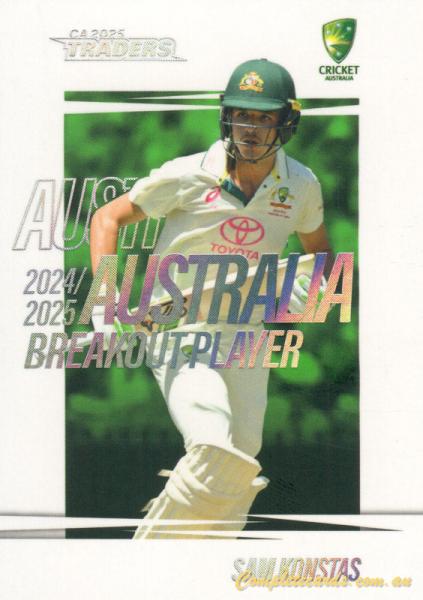 2025-26 TGI Traders Cricket Australia Luxe - Breakout