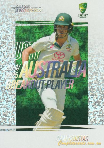 2025-26 TGI Traders Cricket Australia Luxe - Breakout Priority