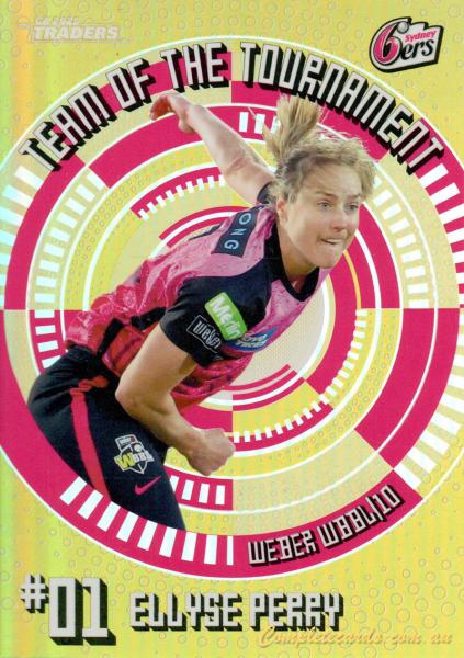 2025-26 TGI Traders Cricket Australia Luxe - Team Of The Tournament Gold