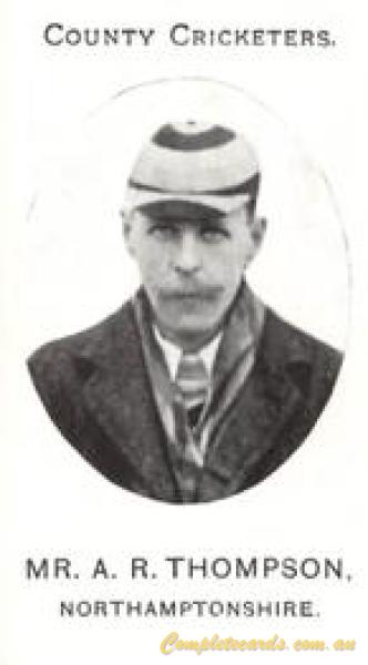 1987 Taddy & Co. County Cricketers - 1907 Northamptonshire "Reprint"