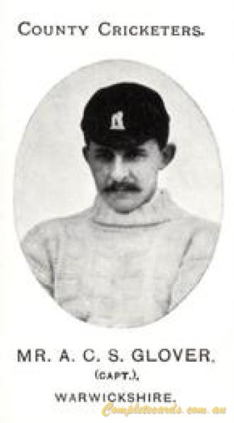 1987 Taddy & Co. County Cricketers - 1907 Warwickshire "Reprint"