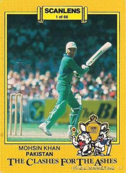 1986-87 Scanlens Cricket 