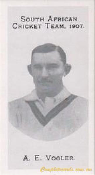 1993 County 1907 Taddy South African Cricket Team (reprint) 