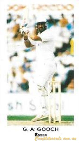 1990-91 County Print Services - The England Cricket Team