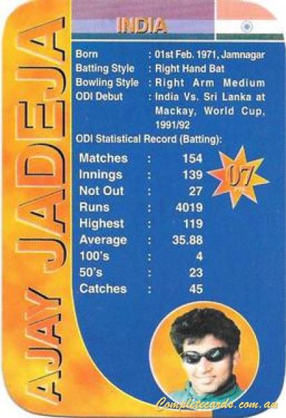 1999 Cricket Is War 