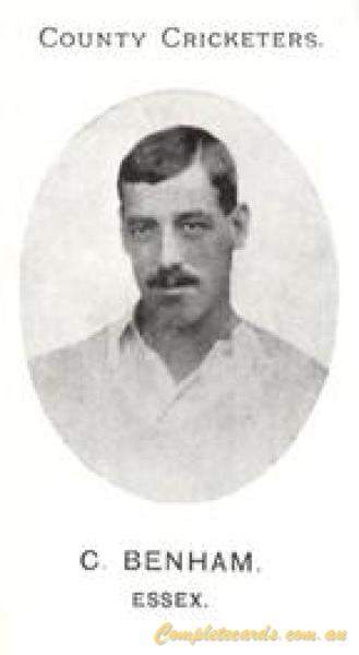 1987 Taddy & Co. County Cricketers - 1907 Essex "Reprint"
