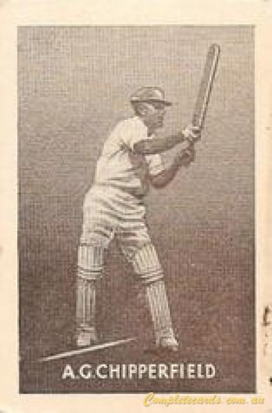1937 Griffiths Bros. Cricketers "Ask Mother For Cruising Toffee" 