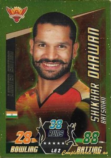 2014-15 Topps Cricket Attax IPL - Limited Edition 