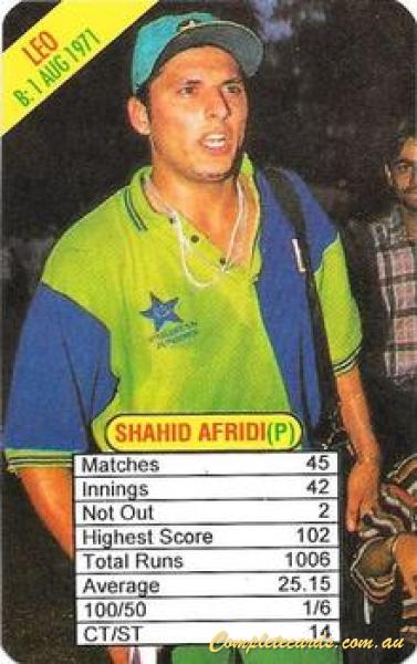 Shahid Afridi