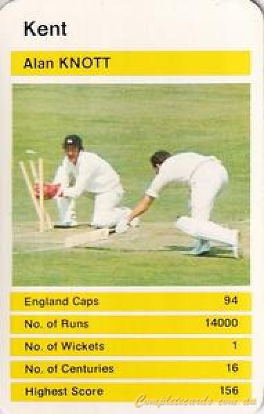 1979 Top Trumps County Cricketers 