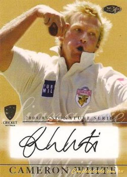 2004-05 Elite Sports Cricket Australia - Signature Series 