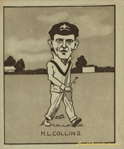 1926 R & J Hill Caricatures Of Famous Cricketers (Large) 