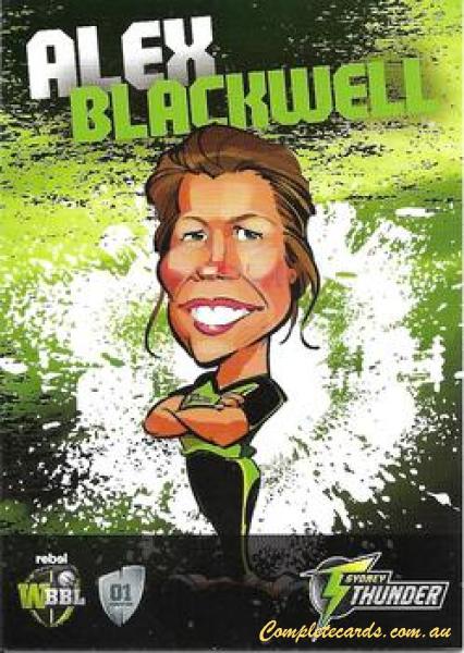 2016-17 Sydney Thunder Caricatures 