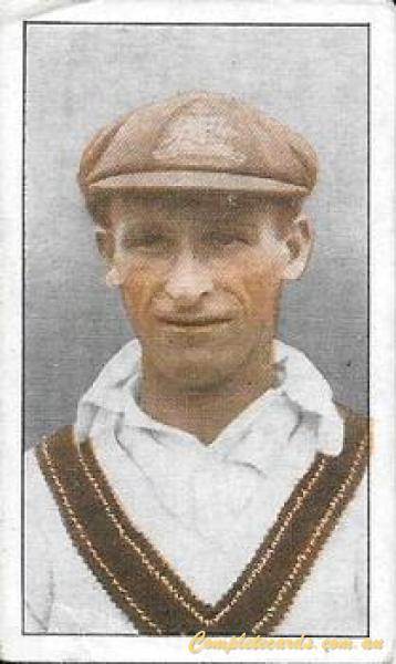 1926 Godfrey Phillips Famous Cricketers 