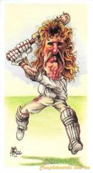 1992 John Brindley Bob Hoare Cricket Characatures Series 1 