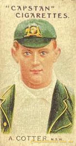 1907 Wills Capstan Cigarettes Prominent Australian and English Cricketers 