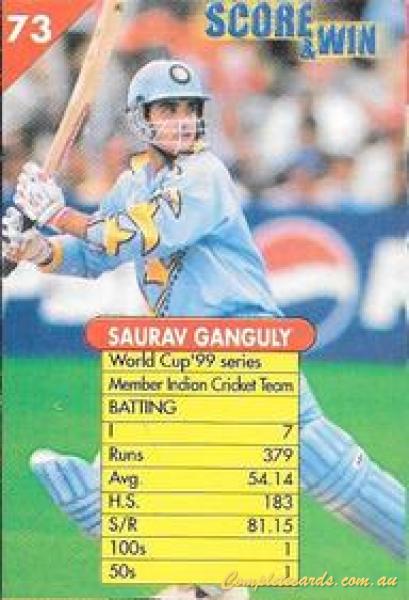 1999 Center Fresh Gum Cricket 