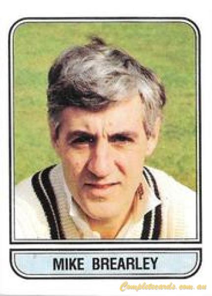 1983 Panini World Of Cricket Stickers 