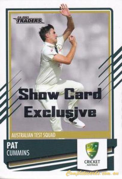 2021-22 TLA Traders Cricket Australia - Show Card Exclusive