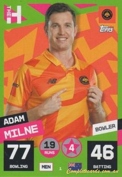 2022 Topps Cricket Attax The Hundred - Base