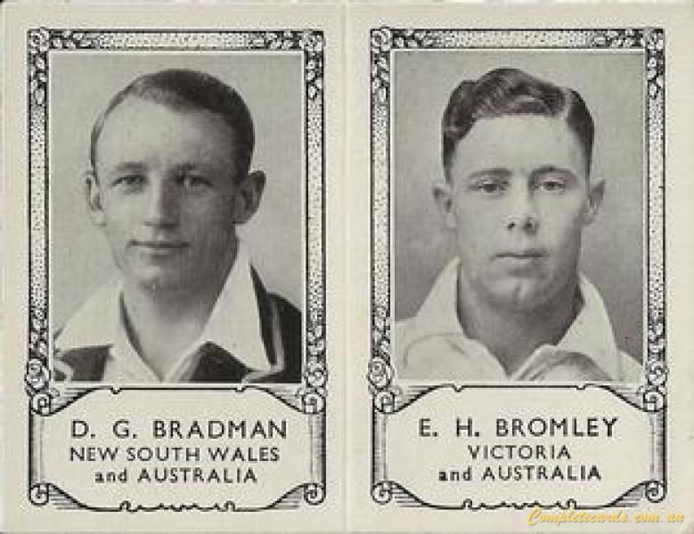1934 Barratt & Co Famous Cricketers Folders 