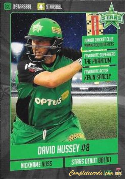 2017-18 Melbourne Stars BBL Cricket 