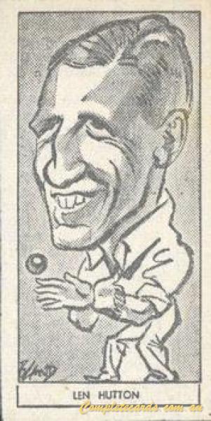 1947 Daily Express Newspaper Cricketers 