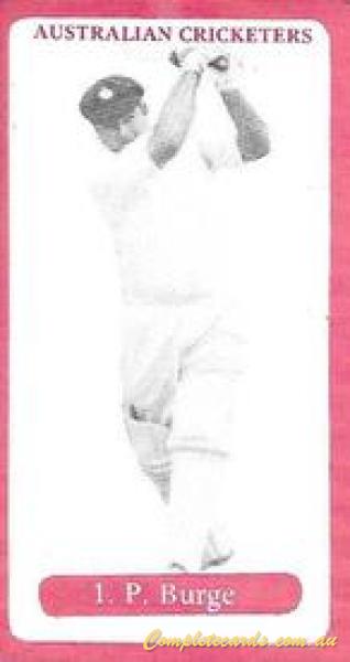 1986 John M. Brindley Australian Cricketers 