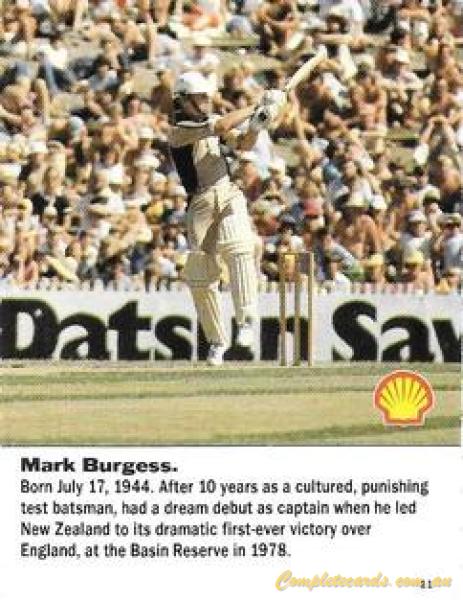 1992 Shell World Of Cricket (New Zealand) 