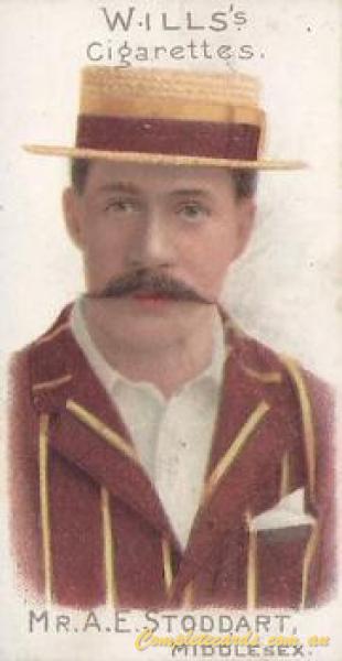 1901 Wills Cricketer Series Plain Backs 