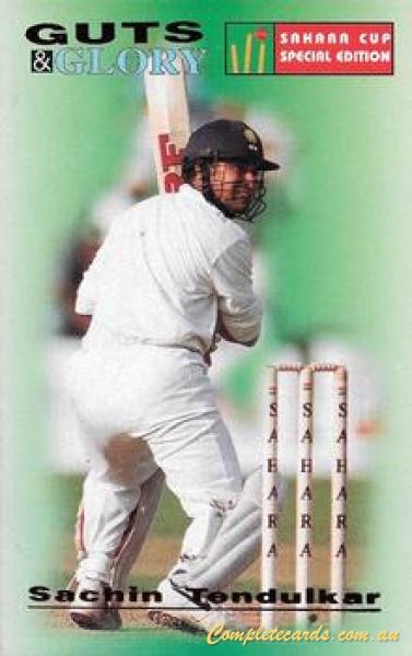 1997 Big Fun Bubble Gum Sahara Cup Special Edition Cricket 