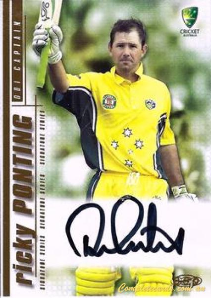 2003-04 Elite Sports Cricket Australia - Signature Series 