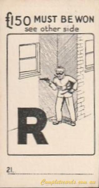 1930 Richard Lloyd & Sons Famous Cricketers Puzzle Series 