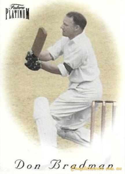 1996 Futera Limited Edition Sir Donald Bradman - Base