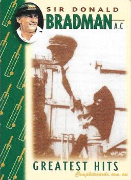 1997 Weet-Bix Sir Donald Bradman Greatest Hits 