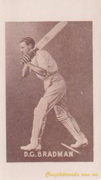 2002 Tony Sheldon Collectibles - Don Bradman Tribute Series 1 Cricket Cards